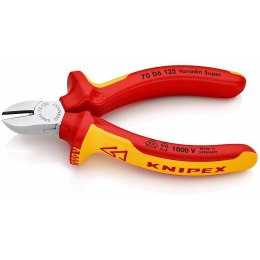 KNIPEX SZCZYPCE TNĄCE BOCZNE IZOLOWANE 125MM