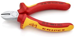 KNIPEX SZCZYPCE TNĄCE BOCZNE IZOLOWANE 125MM