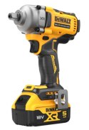 DEWALT AKUMULATOROWY KLUCZ UDAROWY 1/2' XR 18V 2*5.0 AH 812 NM