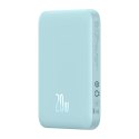 Powerbank magnetyczny Baseus Magnetic Mini 6000mAh, USB-C 20W MagSafe (niebieski)