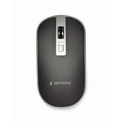 Gembird Gembird | Bezprzewodowa mysz optyczna | MUSW-4B-06-BS | Mysz optyczna | USB | Czarny