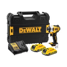 DEWALT ZAKRĘTARKA UDAROWA AKUMULATOROWA 18V 2*2.0AH