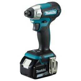 MAKITA WKRĘTARKA UDAROWA AKUMULATOROWA 1/4'' 140NM 18V 2*3.0AH