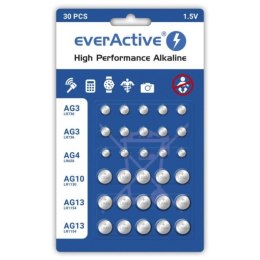 Bateria guzikowa alkaliczna mini everActive bliste