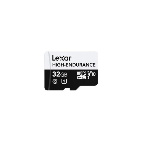 Lexar Lexar | Karta pamięci flash | Wysoka wytrzymałość | 32 GB | microSDHC | Klasa pamięci flash UHS-I