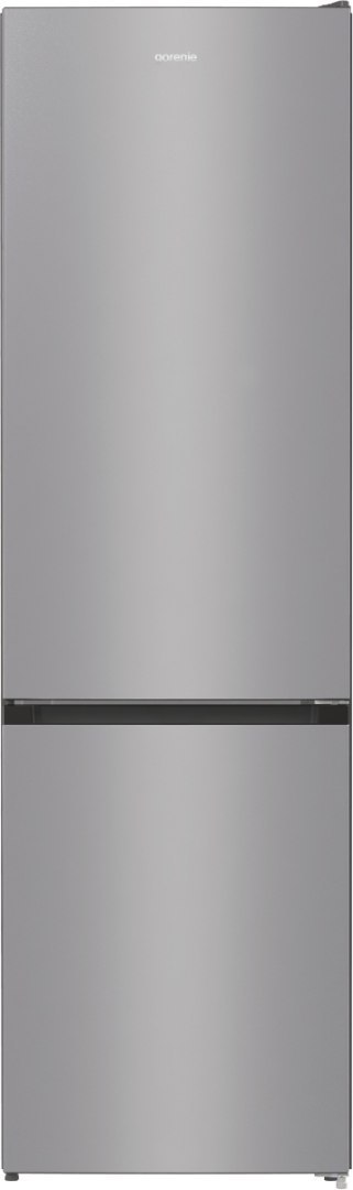 Gorenje Chłodziarka | NRK6202ES4 | Klasa efektywności energetycznej E | Wolnostojąca | Kombi | Wysokość 200 cm | System No Frost | Pojem