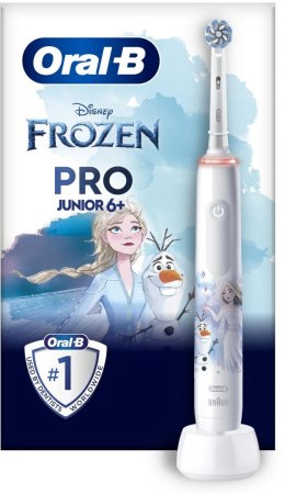 Oral-B Oral-B | Elektryczna szczoteczka do zębów | Frozen Pro Series 3 | Akumulatorowa | Dla dzieci | Liczba główek szczoteczki w zesta