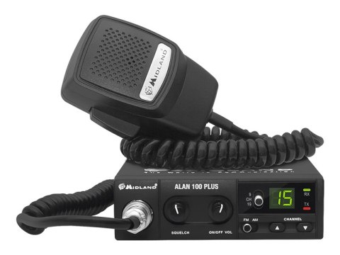 24-100# Radio cb alan-100 plus am/fm