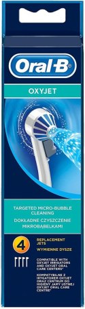 Oral-B Oral-B | ED 17-4 | Toothbrush Heads, OxyJet | Heads | For adults | Number of brush heads included 4 | White