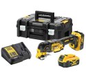 DEWALT AKUMULATOROWE NARZĘDZIE WIELOFUNKCYJNE 18V XR 2*5.0AH