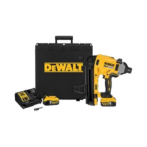 DEWALT GWOŹDZIARKA DO BETONU 18V 15° DŁ. 13-57 MM 5.0*AH