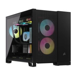 Corsair Corsair Dual Chamber PC Case | 2500D AIRFLOW | Black | Mid Tower | Power supply included No | ATX