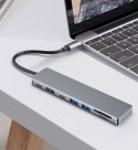 Fixed Fixed | 7-port USB-C hub card for laptops and tablets | FIXHU-CAD-GR