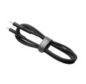 Fixed Fixed | Liquid Silicone Cable USB-C/Lightning, 1.2m | FIXDLS-CL12-BK