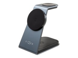 Fixed Fixed | MagPowerstation ALU stand with wireless charging 3 in 1 | FIXMPOS-AL-GR