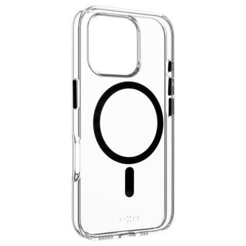 Fixed Fixed | MagPurity | Back Cover | Apple | iPhone 16 Pro Max | TPU | Clear, Black