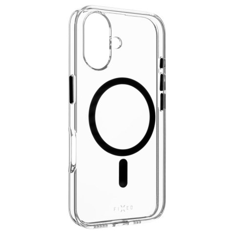 Fixed Fixed | MagPurity | Back Cover | Apple | iPhone 16 | TPU | Clear, Black