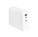 Fixed Fixed Charging Station 2xUSB-C/1xUSB, GaN, PD 3.1 support, 140W | FIXCG140-2C1A-WH