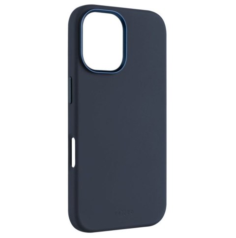 Fixed Fixed MagFlow | Back cover | Apple | iPhone 16 | Liquid silicon | Blue