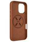 Fixed Fixed MagLeather | Back cover | Apple | iPhone 16 | Leather | Brown