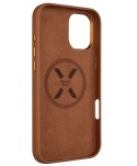 Fixed Fixed MagLeather | Back cover | Apple | iPhone 16 Plus | Leather | Brown