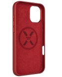 Fixed Fixed MagLeather | Back cover | Apple | iPhone 16 Plus | Leather | Red