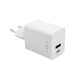 Fixed Fixed Mini USB-C/USB Travel Charger 45W | FIXC45M-CU-WH