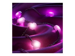 Twinkly Twinkly Candies 200 Heart-shaped RGB LEDs, Green Wire, USB-C|Twinkly