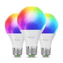 Nanoleaf Nanoleaf Essentials Smart Żarówka A60 E27 Matter 9W 806Lm RGBCW 2700-6500K, 3 szt. op. Nanoleaf | Nanoleaf Essentials Smart Żaró