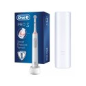 Oral-B Oral-B | Pro3 3500 Czułe Czyszczenie | Elektryczna szczoteczka do zębów | Niestandardowy | Dla dorosłych | biały | 1 Końcówka W