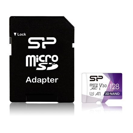 Silicon Power Silicon Power | Superior Pro | 128 GB | micro SDXC | Pamięć flash klasy 10 | z adapterem