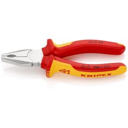 KNIPEX SZCZYPCE UNIWERSALNE IZOLOWANE VDE 160MM