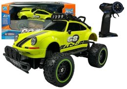 ND24_6657 Auto Zdalnie Sterowane R/C Beetle Zielone 2.4G