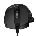 Mysz Logitech G502 Gaming HERO EU 910-005471 (optyczna; 16000 DPI; kolor czarny)