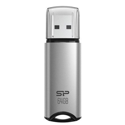 Silicon Power Silicon Power | Pamięć USB | Marvel Series M02 | 64 GB | Typ-A USB 3.2 Gen 1 | Srebrny