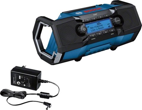 BOSCH RADIO AKUMULATOROWE GPB 18V-2 SC DAB+/FM BLUETOOTH 0*AH