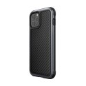 ND38_490245 X-Doria Raptic Lux - Etui aluminiowe iPhone 12 Pro Max (Drop test 3m) (Black Carbon Fiber)