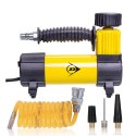 ND38_8711252063812 Dunlop - kompresor 12 V 100 Psi zestaw z wężem i końcówkami