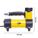 ND38_8711252063812 Dunlop - kompresor 12 V 100 Psi zestaw z wężem i końcówkami