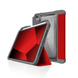 ND38_STM-222-341GX-02 STM Dux Plus - Etui pancerne iPad mini 6 (2021) MIL-STD-810G z funkcją ładowania Apple Pencil (Red)