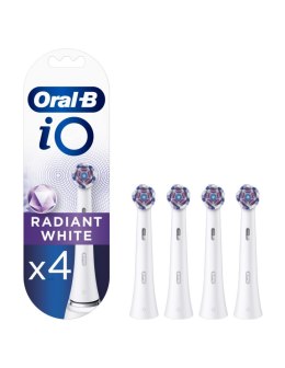 Oral-B Oral-B | Wymiana szczoteczki | iO Radiant White | Główki | Dla dorosłych | Liczba główek szczoteczki w zestawie 4 | Liczba trybó