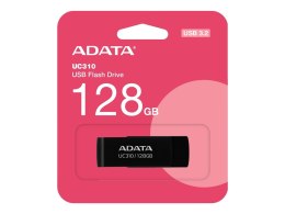 ADATA Pamięć USB ADATA UC310 o pojemności 128 GB w kolorze czarnym z interfejsem USB 3.2 Gen1