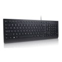 Lenovo Klawiatura przewodowa Lenovo | Essential | Essential - US Euro | Standardowa | Przewodowa | US | 1,8 m | Czarna | Przewodowa | 5