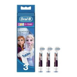 Oral-B Oral-B | Zamienne Główki do Szczoteczki | Zestaw 3 Sztuki | Dla Dzieci | Białe