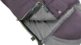 Outwell Outwell Contour Sleeping Bag, Left zipper, Dark Purple