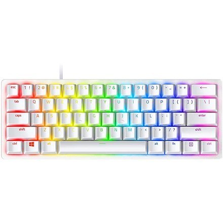 Razer Razer | Huntsman Mini 60% | Klawiatura dla graczy | Optyczna | Podświetlenie LED RGB | US | Mercury | Przewodowa