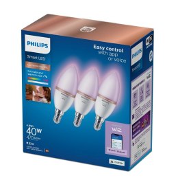 Wizarding World WiZ Philips Smart WiFi Candle C37 E14 4.9W 470Lm RGB, 3pcs pack Wizarding World