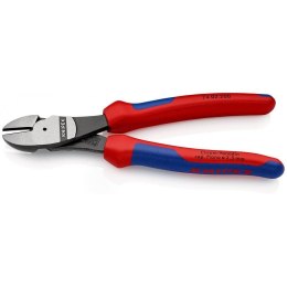 KNIPEX SZCZYPCE TNĄCE BOCZNE O ZWIĘKSZONYM PRZEŁOŻENIU 200MM