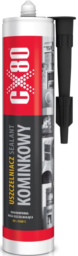 CX-80 USZCZELNIACZ KOMINKOWY OGNIOODPORNY 300ML