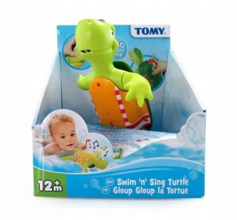 TOMY AQUA FUN żółwik nakręcany śpiewa pływa E2712